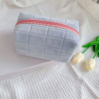 CleverCarry™ Plush Pouch – Soft Touch Cosmetic & Jewelry Bag