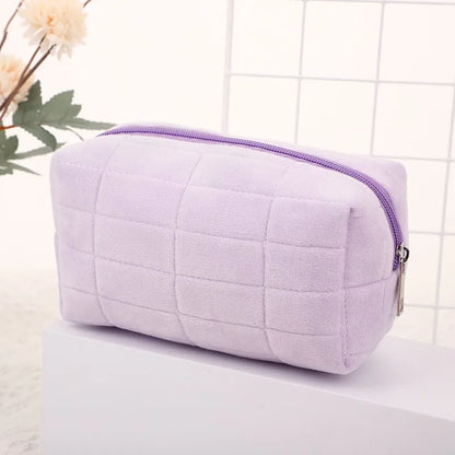 CleverCarry™ Plush Pouch – Soft Touch Cosmetic & Jewelry Bag