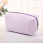 CleverCarry™ Plush Pouch – Soft Touch Cosmetic & Jewelry Bag