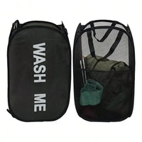 CleverCarry™ Laundry Basket – Space Saving, Foldable Hamper