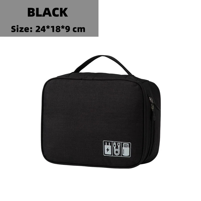 CleverCarry™ Electronic Storage Bag – Travel Organizer for Tech & Accessories